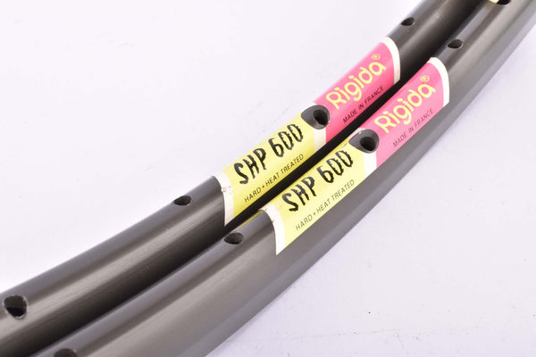 NOS Rigida SHP 600 Clincher Rim Set in 28"/622mm (700C) with 36 holes