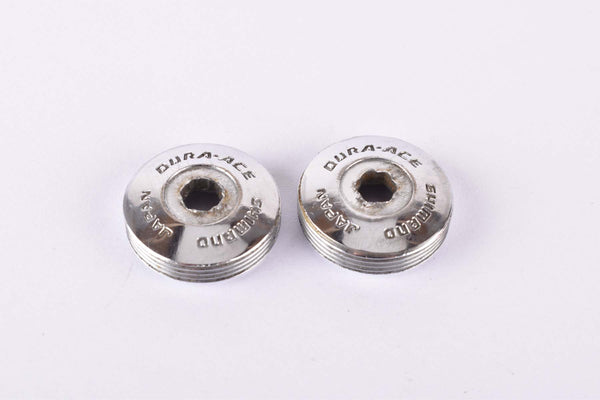 Shimano Dura-Ace #GA-200 (#FC-7500) crank set dust caps from the 1970s - 80s