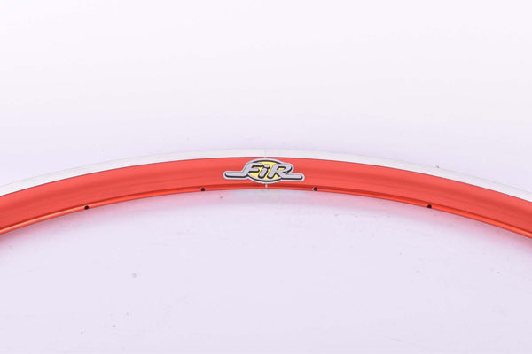 NOS FiR SC 350 red anodized single Clincher Rim in 28"/622mm (700C) with 24 holes