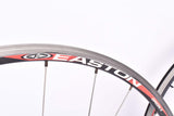 28" (700C / 622mm) radial laced Easton Orion II Wheelset with asymmetric clincher Rims and Velomax Hubs
