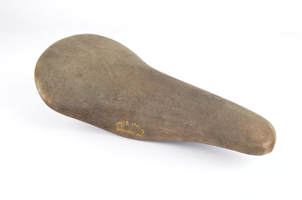 Selle Italia Super Professional Suede Leather Saddle from the 1980s