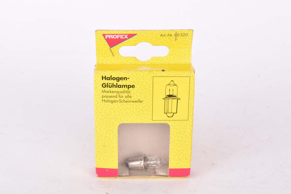 NOS/NIB Profex Halogen Lightbulb for bicycle lights / lamps (Fahrrad Halogen-Scheinwerfer Glühlampe)