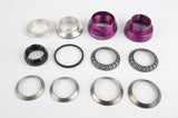 NEW Primax Misura purple anodized needle bearing Headset with english threading from 1980s NOS/NIB