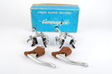 NEW Campagnolo Record #2030 #2040/1 brakeset with world logo hoods from 1960s - 80s NOS
