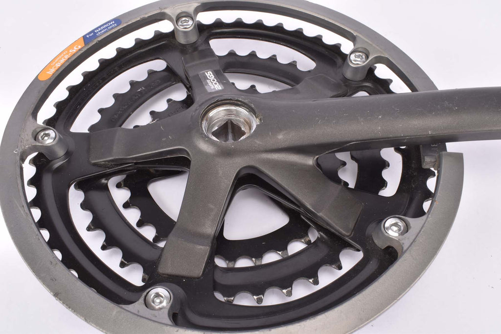 Jeu De Manivelles Triple Vintage Shimano Exage Country FC-M250 - 170mm, Biopace 48/38/28T