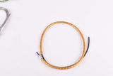 NOS/NIB Nokon Konkavex mountainbike brake cable set with gold aluminum housing (#KON 080 13)