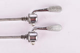 Campagnolo post CPSC quick release set Record and Super Record, #1001/3 and #1006/8 front and rear Skewer from the 1970s - 80s