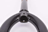 NOS 26" Black MTB Steel Fork with Eyelets for Fenders and Rack