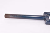 NOS 28" Dark Blue Steel Fork with a Braze-on for a Dynamo