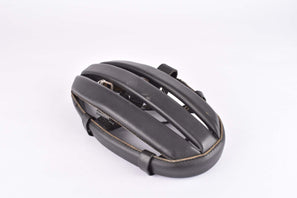 NOS black Cinelli danish leather helmet No.5