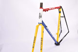 Gazelle Team Bike Team TVM-Gazelle vintage road bike frame set in 56.5 cm (c-t) / 55 cm (c-c) with Reynolds 531 Competiton tubing from 1996