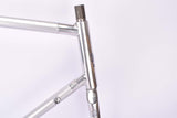 Peugeot A 500 Galaxie vintage aluminum road bike frame in 60 cm (c-t) / 58.5 cm (c-c) with Aviatube Dural tubing from 1987 / 1988