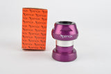 NEW Primax Misura purple anodized needle bearing Headset with english threading from 1980s NOS/NIB