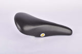 NOS AJA black synthetic leather saddle from the 1980s