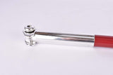 NOS Zefal Competition 4 red/chrome bike pump in 520-560mm for SV-Valve (presta valve/scalverand Ventil) (3 pcs, 10 pcs)