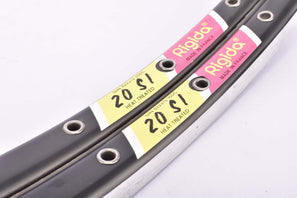 NOS Rigida 20 SI Clincher Rim Set in 28"/622mm (700C) with 36 holes