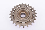Suntour Perfect 5-speed Freewheel with 14-24 teeth and english thread from 1980