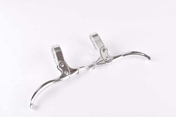 Tektro #FL-540 brake lever set for flat bars in silver