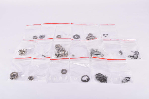 Bunch of various Campagnolo Ergopower spare parts (Springs, washer, indexing cogs etc.)  from the 1990s - 2000s