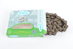 KMC S1 Chain 1speed, for Internal Gear Hub and Singlespeed