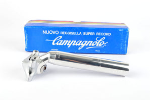 NOS/NIB Campagnolo Super Record #4051 non fluted/short type seatpost in 26.8 diameter from the 1980's