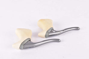 Shimano 600 Ultegra #BL-6401 aero brake lever set with white hoods from 1990