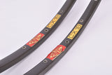 NOS hard anodized Mavic CX 18 Tubular Rim Set in 28" (700C) with 32 holes from the 1970s - 1980s