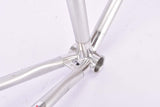 Peugeot A 500 Galaxie vintage aluminum road bike frame in 60 cm (c-t) / 58.5 cm (c-c) with Aviatube Dural tubing from 1987 / 1988