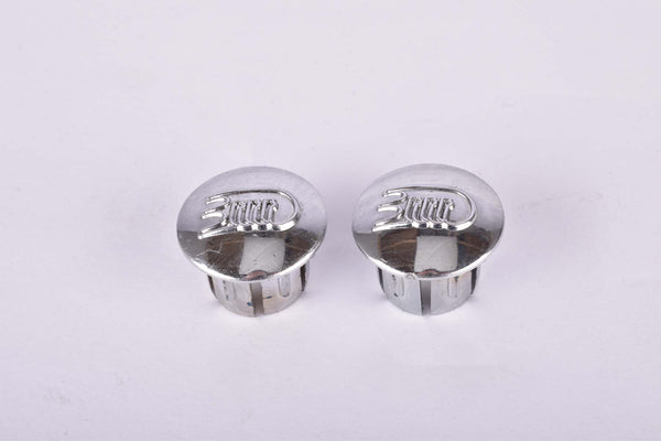 Silver 3 ttt handlebar end plugs