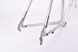 Peugeot A 500 Galaxie vintage aluminum road bike frame in 60 cm (c-t) / 58.5 cm (c-c) with Aviatube Dural tubing from 1987 / 1988