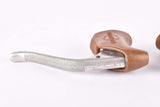 Weinmann AG non-aero Brake lever set with brown hoods from the 1970s / 1980s