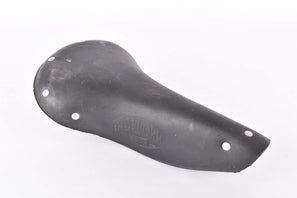 NOS Indeform  280P plastic / hard rubber Randonneur Touring saddle in black form the 1960s / 1970s