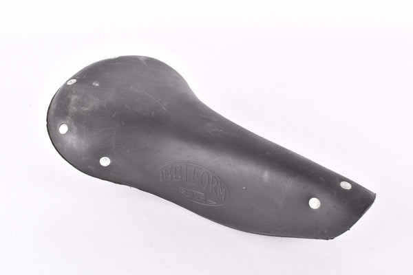 NOS Indeform  280P plastic / hard rubber Randonneur Touring saddle in black form the 1960s / 1970s