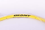 NOS Giant labled FiR SRG30 yellow single Clincher Rim in 28"/622mm (700C) with 32 holes