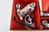 NOS/NIB first generation Shimano Dura-Ace Crane Racing 10-speed Gear Shifting Group Set (#D-500, #E-404 and #L-284) from the 1970s