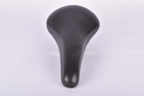 NOS AJA black synthetic leather saddle from the 1980s