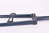 NOS 28" Dark Blue Steel Fork with a Braze-on for a Dynamo