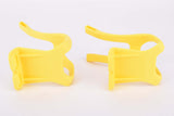 NOS/NIB Christophe MT. Mountainbike Toe Clip Set, Size Large in Yellow from the 1990s