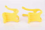 NOS/NIB Christophe MT. Mountainbike Toe Clip Set, Size Large in Yellow from the 1990s