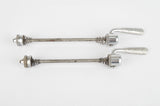 Campagnolo quick release set (bloccaggi) Nuovo Tipo #1310 and #1311 front and rear Skewer from the 1960s - 70s