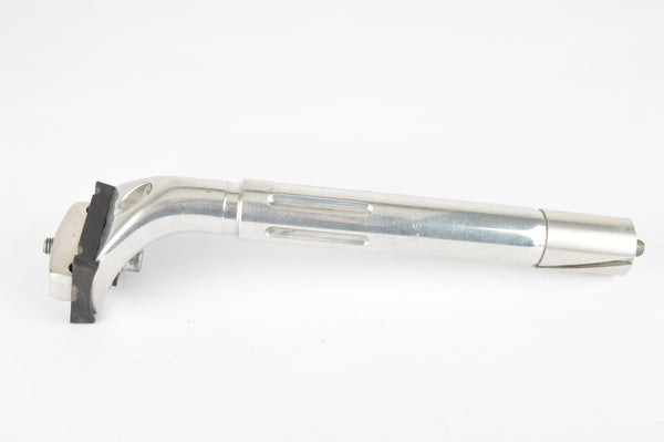 NOS Atax fluted seatpost in 26.4mm diameter with integrated clamping from 1984