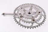 Nervar triple Crankset with 50/38/28 Teeth and 170mm length from the 1980s