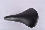 NOS AJA black synthetic leather saddle from the 1980s