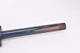 NOS 28" Dark Blue Steel Fork with a Braze-on for a Dynamo