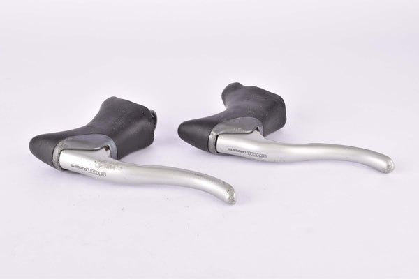 Shimano 105 SC #BL-1055 aero brake lever set with black hoods from 1990