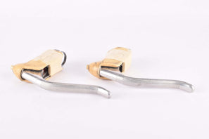 Weinmann AG Vainqueur 999 non-aero Brake lever set with white hoods from the 1960s / 1970s