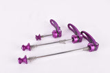 NOS Trans-X Secura-Lock Quick Release Skewer Set, for rear & front wheel and seatpost clamp
