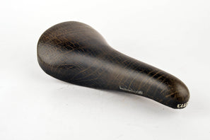 Selle Italia Turbo branded Bernard Hinault leather saddle from 1980s