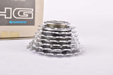 NOS/NIB Shimano 105 SC #CS-HG70-7J 7-speed STI / SIS Hyperglide cassette with 13-21 teeth from 1989