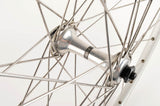 Wheelset with Wolber Super Champion Gentelman GTA clincher rims and Shimano 600EX #6207 #6208 hubs from the 1980s